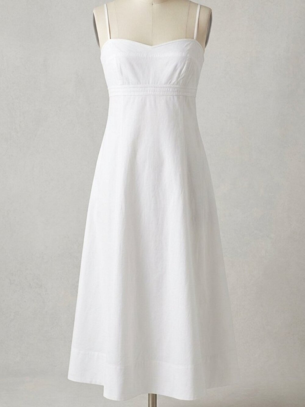 Empire-waist dress in cotton poplin J.Crew NWT size 4